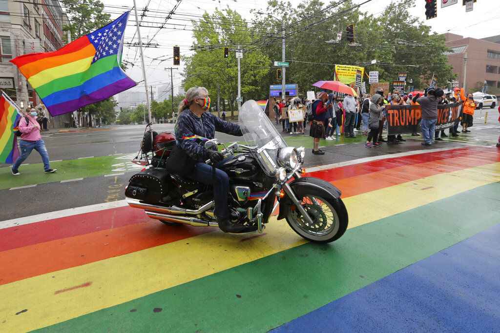 APTOPIX Racial Injustice Seattle